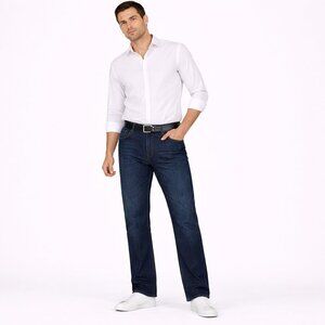 Vintage Linea Dome men's jeans pants 100% cotton high rise blue Size: 50X30.